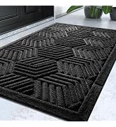 Yimobra Front Door Mat, 29.5x17 Inch, All-Season Doormat Outdoor Indoor Entrance, Heavy Duty Welc...