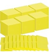 Oleitodh 60Pack Sticky Notes 3x3, Yellow Sticky Pads, Self-Stick Pads,Self-Stick Pads 75 Sheets/P...