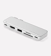 Satechi USB-C Snap Hub for MacBook Neo, 6-in-2 Flush Dual-Connector Hub with 4K/60Hz HDMI, 45W Pa...