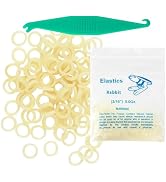 YYING Orthodontic Rubber Bands for Braces 3/16'' Medium 5 oz, 100 Pcs Dental Intraoral Elastic Bands