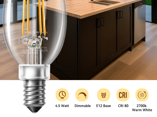 led candle light