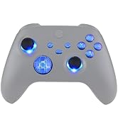 eXtremeRate Multi-Colors Luminated D-pad Thumbsticks Start Back Sync ABXY Buttons for Xbox Series...