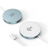 Qi2 Magnetic Wireless Charger, Minthouz 15W Fast Charging iPhone Wireless Charger, Mag Safe Wirel...