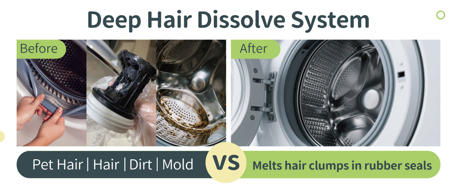 pet hair dissolver for washing machine