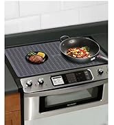 Stove Top Cover for Electric Stove, Silicone Stove Mat, Glass Cooktop Protector