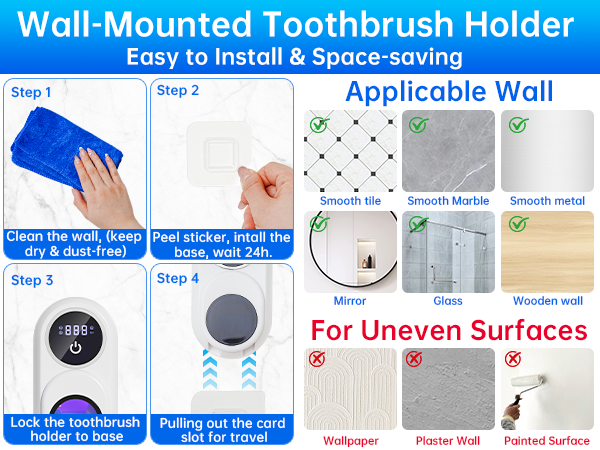 toothbrush sanitizer and holder