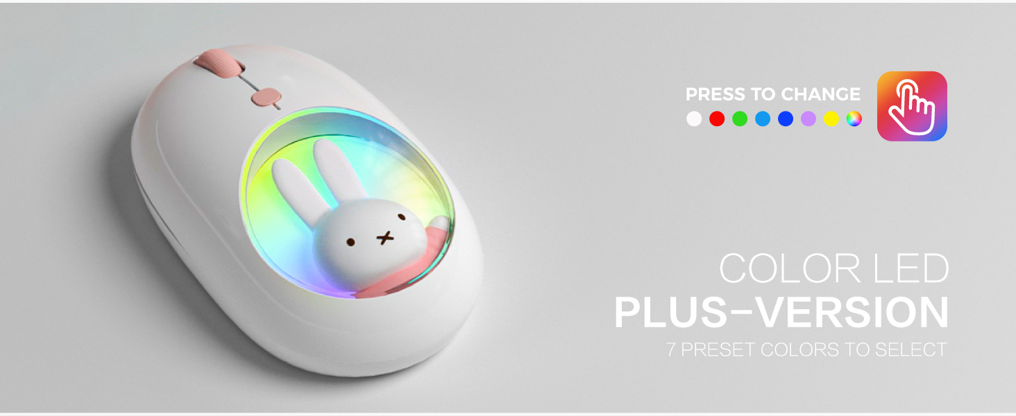 MIFFY MIPOW Dual Mode Wireless Mouse (2.4GHz + Bluetooth 5.0) for Windows, MacOS, iOS, Android