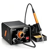NANKADF 936 Soldering Station with Precision Heat Control (392°F to 896°F), 60W Pure Transformer,...
