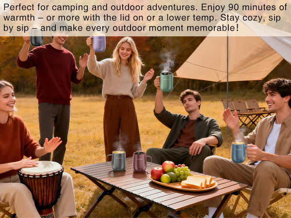 WARMTH FOR CAMPSITES