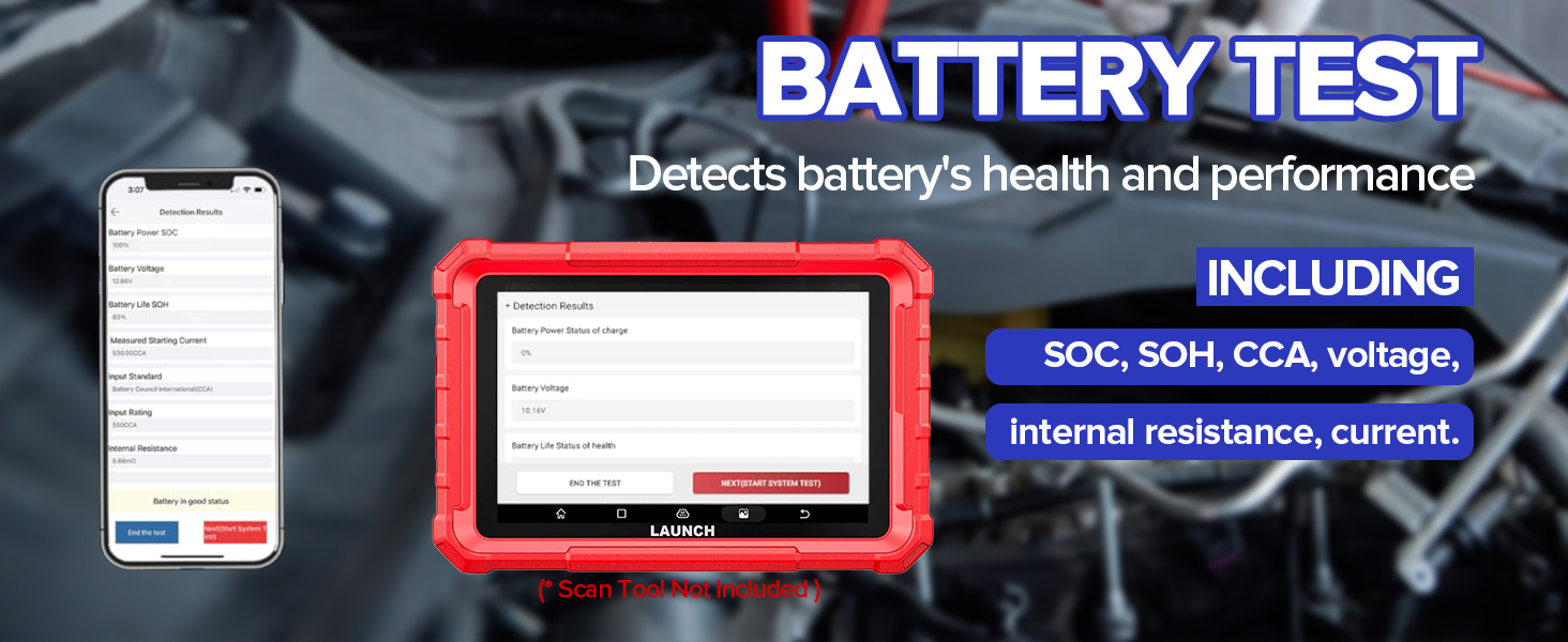 launch bluetooth battery tester launch battery tester luanch bst360 obd2 scanner bluetooth