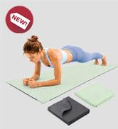 Foldable Yoga Mat with Towel Set