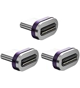EndlesShine Magnetic Adapter Tips 3 Pack 24 PINS USB2.0 Replacement OTG Tips for Type C Devices M...