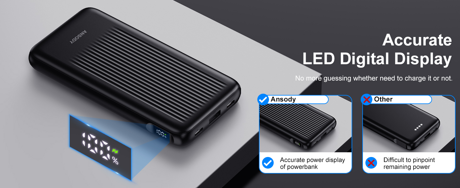 2-Pack 10000mAh Power Bank