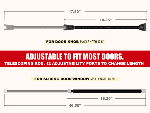 security bar door