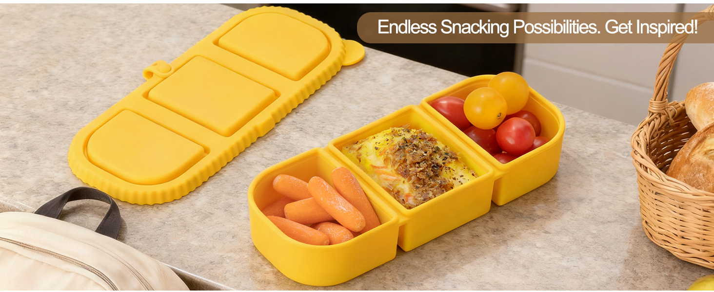 snacklebox container for snacks