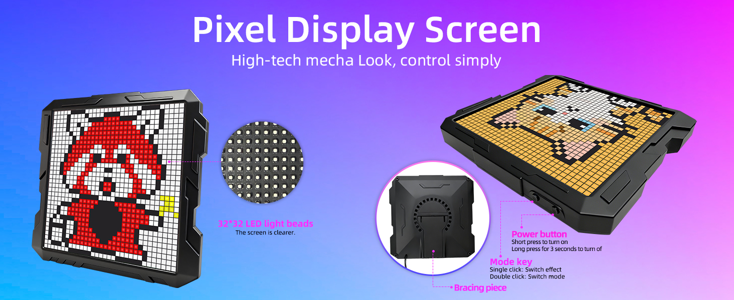 Pixel Screen Details