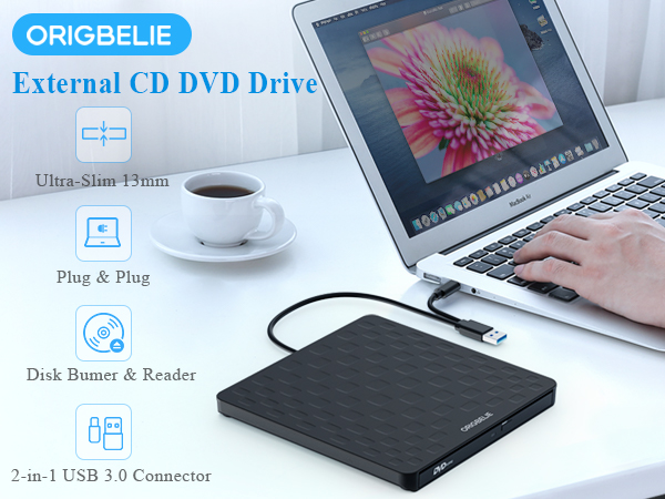 DVD player for laptop