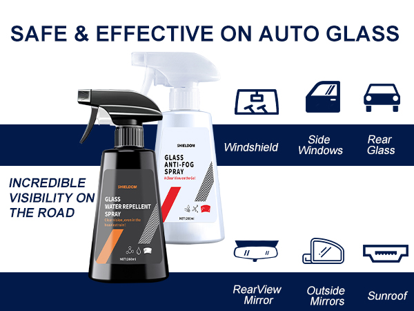 Anti Fog Spray & Rain Repellent Spray