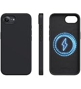 NIMASO for iPhone 16e Case Compatible with MagSafe, Magnetic Silicone Phone Case for iPhone 16e, ...