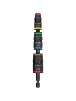 Impact Driver, 7-in-1 SAE Impact Socket Set, Flip Socket