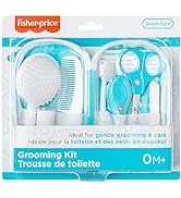 Smart Care Fisher-Price 12-Piece Baby Grooming Kit, Newborn Essentials, Baby Gift Set, Includes B...