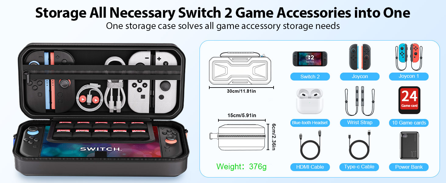 Carrying Case for Nintendo Switch 2