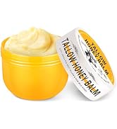 AWCCXMYM Tallow and Honey Balm Beef Tallow for Skin Deeply Moisturizing and Smoothing Face Moistu...