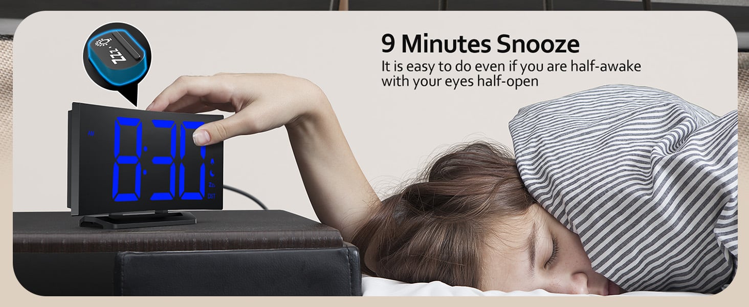 Digital Alarm Clocks for Bedrooms