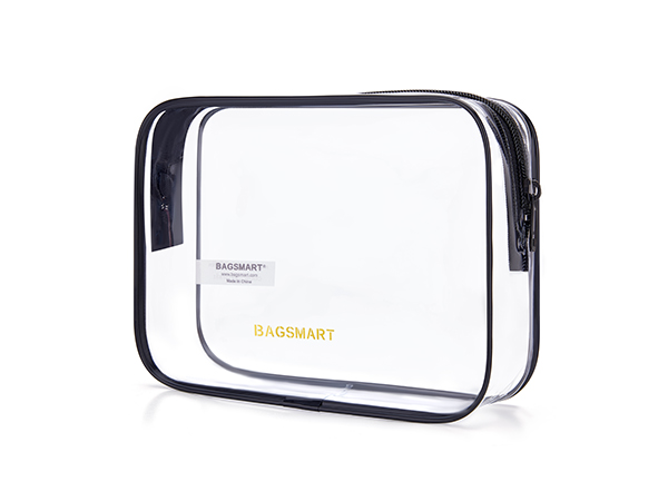 clear toiletry bag