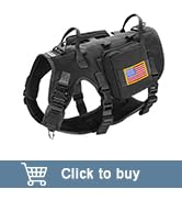 tactical dog harness