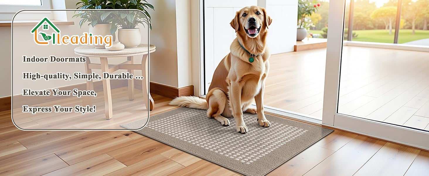 low profile hallway doormat