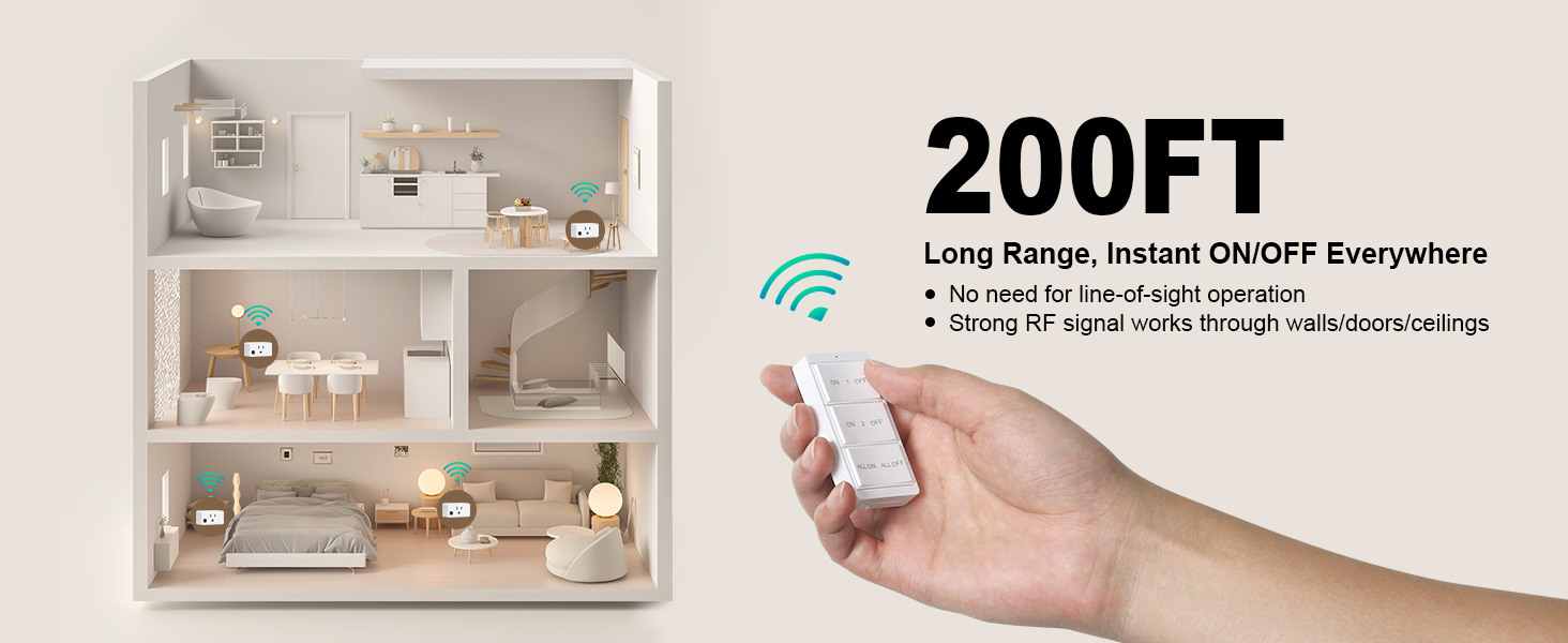 remote light switches wireless