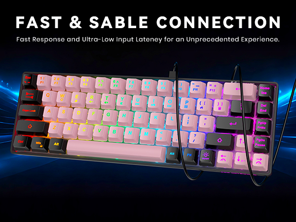 wired gaming keyboard