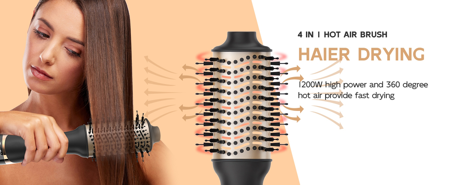 hair dryer brush