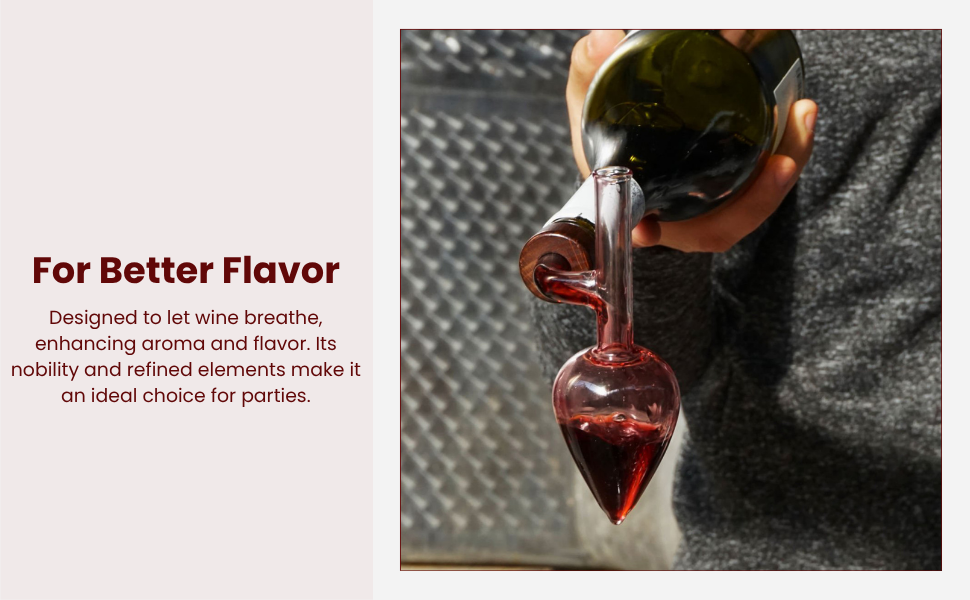 Wine Aerator Decanter Bulb