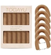 Togayu Heatless Curls Overnight Set - Jumbo Overnight Hair Curlers to Sleep In, Soft Velvet Hair ...