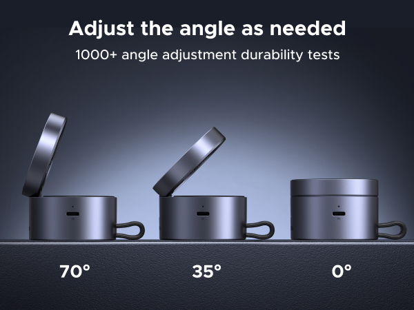 Adjust the angle as needed