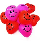 4E's Novelty Heart Stress Ball (24 Pack) Bulk - Valentines Squishies - for Class Valentines Party...