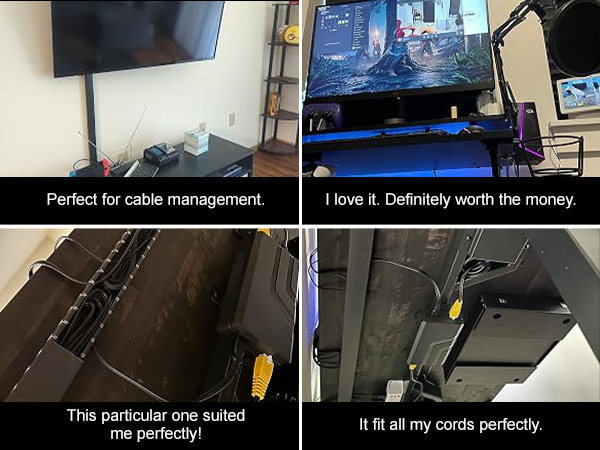 Cable Raceway Wire Covers Under Desk Cable Management