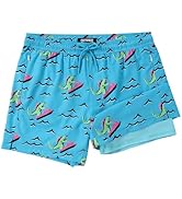 CoozySphere Boys Swim Trunks with Compression Liner 3T-16 Swimming Shorts Quick Dry Bathing Suit ...