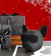 Portable Bluetooth Speaker, French Bulldog 10W Stereo Sound Music Player Bluetooth 4.1 Wireless S...