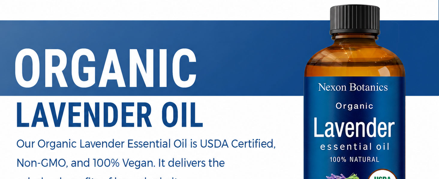 organic lavender essential oil