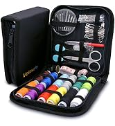 VelloStar Mini Travel Sewing Kit for Adults & Kids – Easy-to-Use Needle and Thread Kit at Home & ...