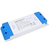 VARICART LED Driver 12V Power Supply 30W, AC 100V-240V to 12V DC Low Voltage Transformer 2.5A, Ul...