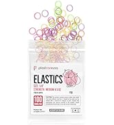 1000 Assorted Colors (Medium 4.5 Oz, 1/4" Fox) Orthodontic Elastic Bands for Braces, Multi-Sized ...