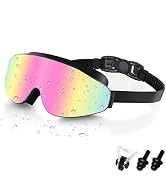ORANZI Kids Swim Goggles, Polarized Swimming Goggles for Kids, Wide View Anti-Fog No Leaking Swim...