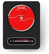 VBGK Single Burner Electric Cooktop,110V 1800W Stove Top with LED Touch Control,9 Power Levels, T...