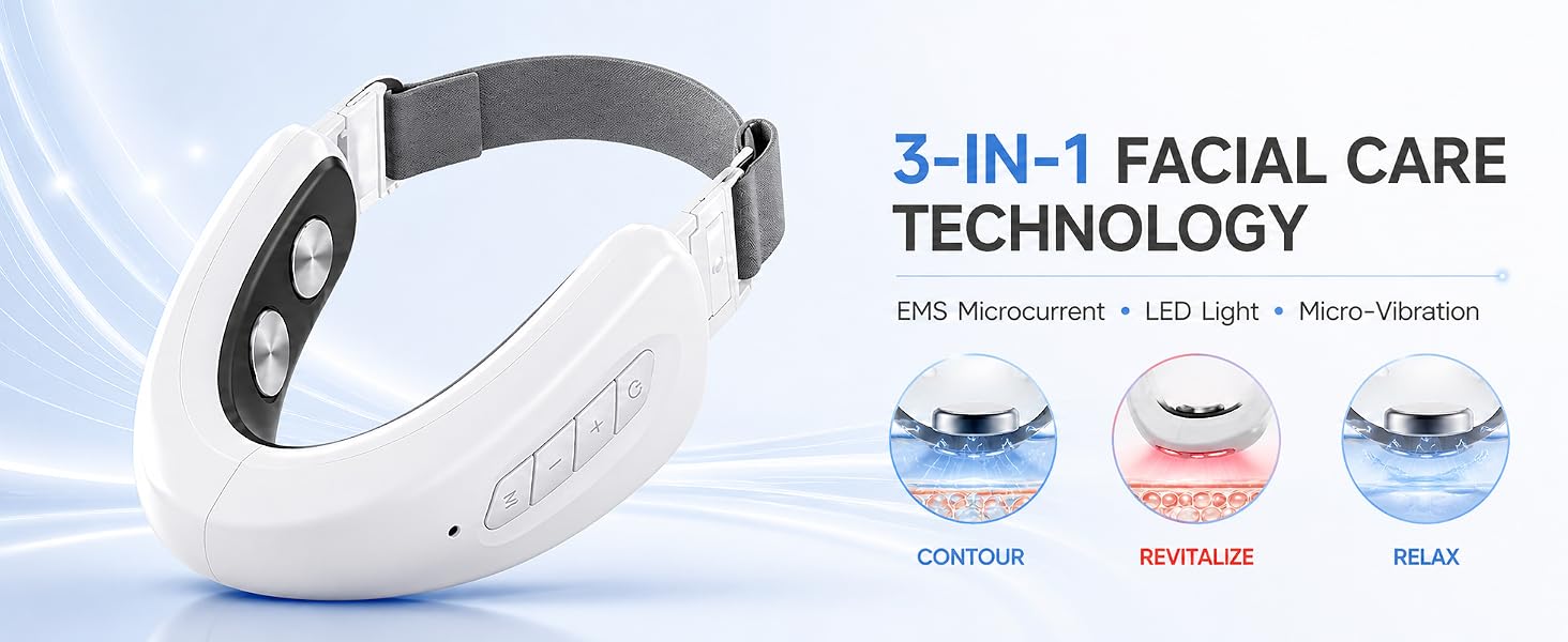 3 in 1 facial technology