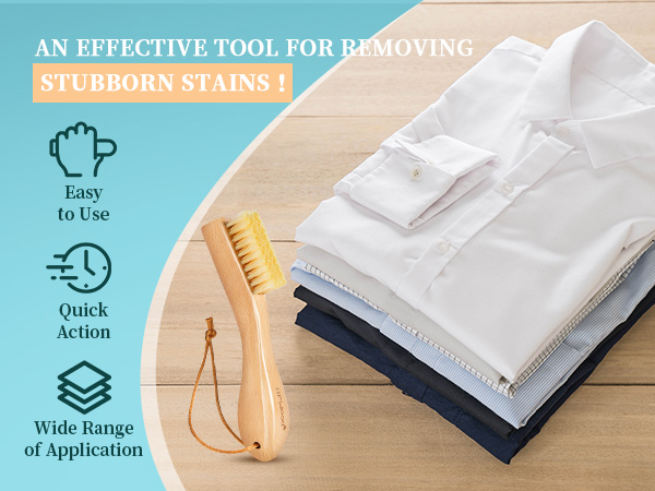 boar bristle laundry stain brush