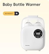 Felizbebe Bottle Warmer, 10-in-1 Baby Milk Warmer for Breastmilk or Formula, Detachable Body for ...